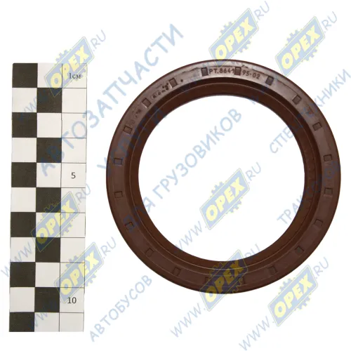 864195 Сальник (манжета) 70х92-1 хвостовика редуктора и РК; (ФТОР) среднего,заднего моста Камаз Резинотехника1