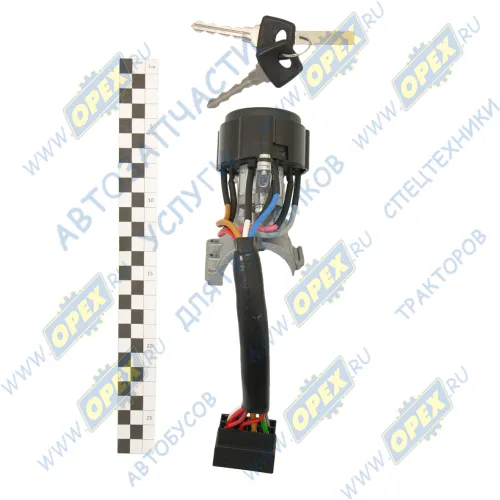 Р2126-3704010-20 Выключатель (замок) зажигания 8конт. КАМАЗ 24в под широкую скобу (не взаимозаменяем с 23.3704-11); (RR17308) Рекардо1