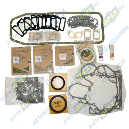 7406-1002000 РМК прокладок на ДВС (двигатель) КАМАЗ Евро-2,3 полный СИЛИКОН; (премиум) РТИ-161