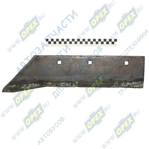 ПЛЖ Р33.31-702 Лемех плуга ПЛН-3,4 (усиленный, 12 мм.); 3отв. РубЗТЗ