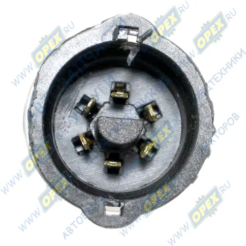 7452.3716-08 Фонарь задний левый КАМАЗ,МАЗ,УРАЛ 24в со жгутом (вилка СЦАЗ); с проводом и подсветкой номера (вилка СЦАЗ) РУДЕНСК1