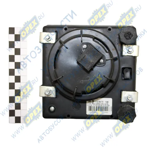 112.08.70 Фара квадратная с прижимами МТЗ н/о,12в,H4 60/55; без лампы РУДЕНСК1