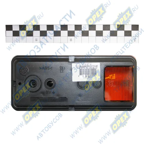 3713.3712 Фонарь передний 12В МТЗ (бело-оранж) с доп. повторителем РУДЕНСК1