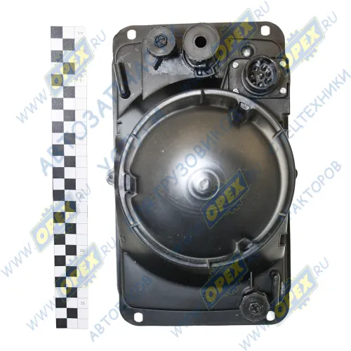 112.03.29-06 Б/Л Фара без ламп КАМАЗ,МАЗ (байонет.,ручн.корректор) РУДЕНСК2