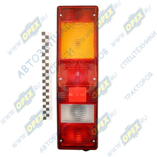 7462.3716-08 Фонарь задний КАМАЗ,МАЗ,УРАЛ правый 24в (байонет сбоку); (боковой габарит) РУДЕНСК2