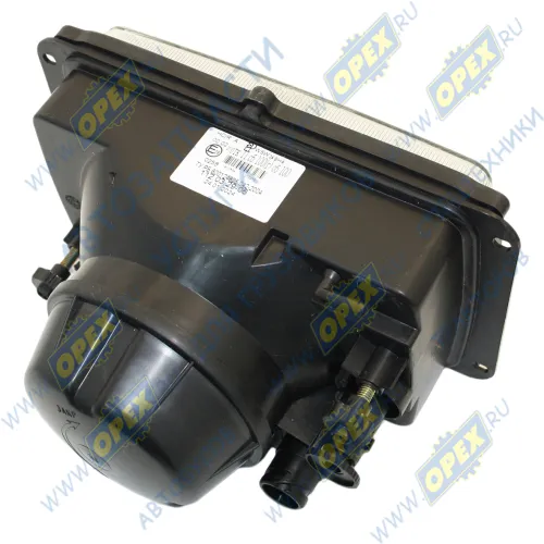 112.03.29-06 Б/Л Фара без ламп КАМАЗ,МАЗ (байонет.,ручн.корректор) РУДЕНСК1