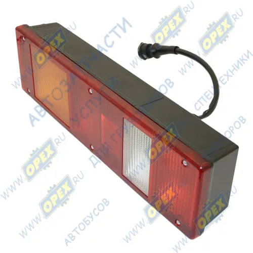 7442.3716-10 Фонарь задний правый КАМАЗ,МАЗ,УРАЛ 24в (боковой габарит) с проводом РУДЕНСК1