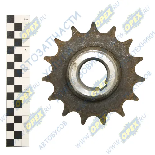 МК 04.40.000 Звездочка щеточного оборудования МТЗ (z=15); вн.ф 35 h=55 Сальск1