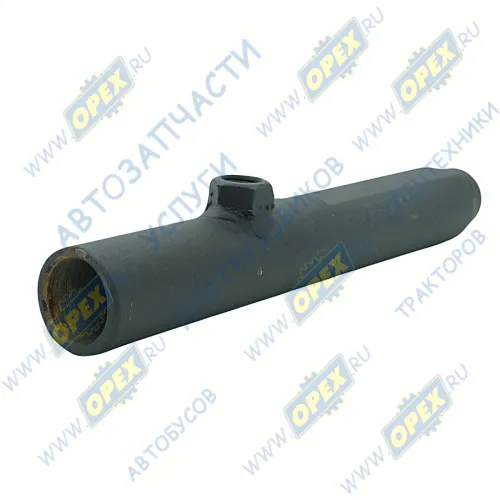 К 02.100 Стойка(ось) опорного колеса щеточного оборудования МТЗ; н/о L=270 фвнутр=30/фнаруж=40 1отв.М16х2/1отв.М18х2 Сальск2