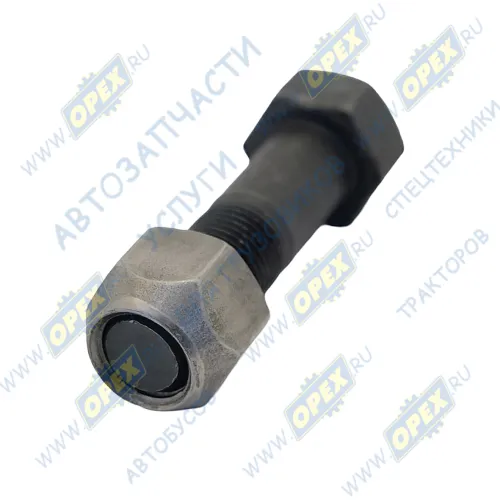 М16х1.5х60 Болт ГОСТ-7798 М16х60х1,5 Р=35 К=24 в сб. с гайкой башмачный ЧТЗ СЕВЕРСТАЛЬ1