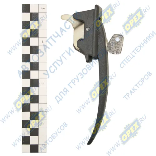 3741-6105149-02 Ручка передней и боковой двери (451-6105150) УАЗ-452; с ключом Сервис-Штамп1