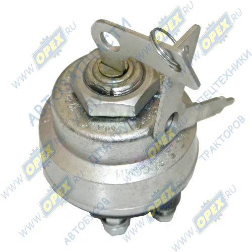 ВК316Б У-ХЛ Выключатель (замок) зажигания старт.и свечей накал./МТЗ-80.Т-28.40А/ 12-24v 60а 4гайки СОАТЭ1