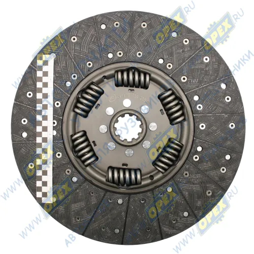 1 878 000 205 Диск сцепления 430GTZ (2""-10N)/ КамАЗ (КПП ZF 8S1315, 8S1350, 16S151, 16S182, 16S1825) KAMAZ 4410 5320 5321 5460 6350 6460 6511 6520 6522"; обычный, 260-360л.с СПЕЦМАШ4