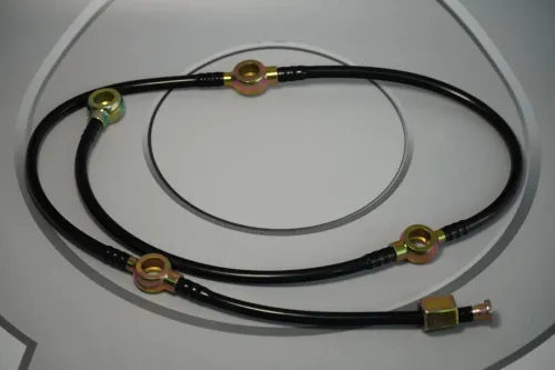 238-1104370-Б-СПЕЦМАШ Трубка ф6; L=770 Г=М12+К14/кругл.ш10+3рукгл ш10 С/И дренаж. форсунок; (полиамид) СПЕЦМАШ