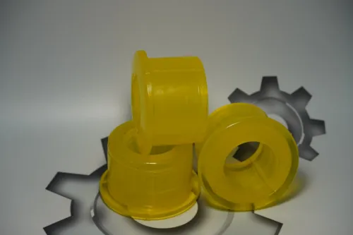 5516-2916030-СПЕЦМАШ Втулка стабилизатора МАЗ (ф55х87 L=64 L1=53, полиуретан красный) нижняя СПЕЦМАШ