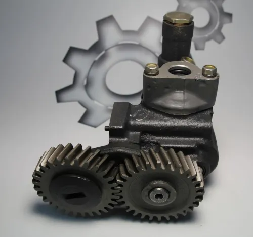 236-1011014-ВЗ Насос масляный z=28/28 ЯМЗ-236/238 (К-700) (старого образца) СПЕЦМАШ