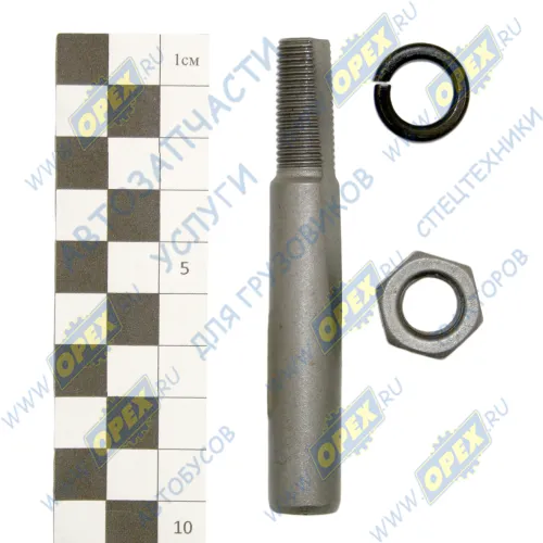 5320-3001025-СБ Клин шкворня ф14 L=88 Р=М12х30х1,2; в сборе с гайкой и гровером СПЕЦМАШ