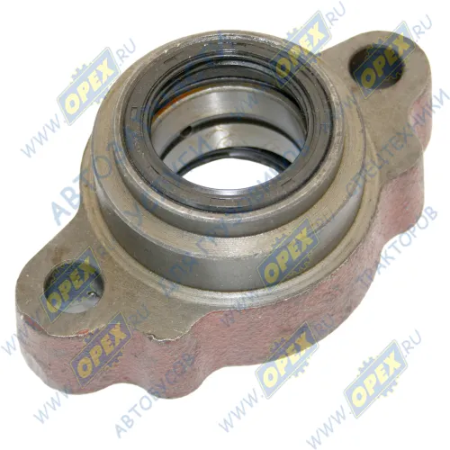 103-3502018-10 Стакан (обойма) кулака разжимного с подшипником МАЗ (фнаруж=72, L=138, h=55, h1=48, h2=29,2отв.,ф15/2отв.,М10х1 с ШС, чугун) СПЕЦМАШ