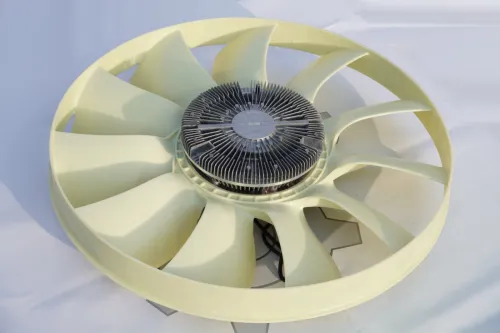 020004222-СПЕЦМАШ Вискомуфта вентилятора с крыльчаткой (ф750 мм - 11 лопастей); КАМАЗ-5490 с дв.740.82-440; с вентилятором СПЕЦМАШ