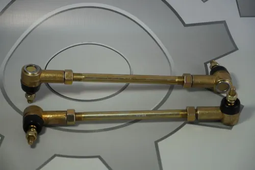 6422-1703490-01 Тяга кулисы КПП МАЗ регулируемая в сборе (L стержня=215, Lобщ.=260, d=10); (не разборный наконечник) СПЕЦМАШ