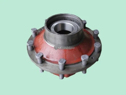 543266-3104006-СПЕЦМАШ Ступица колеса задняя с подшипниками и индуктором АБС сб. МАЗ СПЕЦМАШ