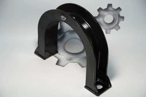 63031-2202090-СПЕЦМАШ Хомут (скоба) опоры карданного вала МАЗ (L=555, s=70,) СПЕЦМАШ