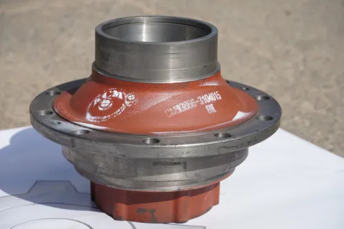 9758-3104015-СПЕЦМАШ Ступица колеса МАЗ п/прицеп (10 отв.) голая под АБС СПЕЦМАШ