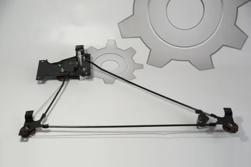 53205-6104011-СМ Стеклоподъемник н/о лев. в сб. КАМАЗ-53215,54115,55111,65115 СПЕЦМАШ