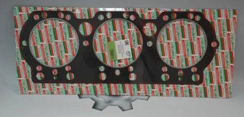 236-1003210-В5-СПЕЦМАШ Прокладка (м/асбест) С/Ф; 230х625; 3отв.под гильзу ф150, ГБЦ нов.обр. СПЕЦМАШ