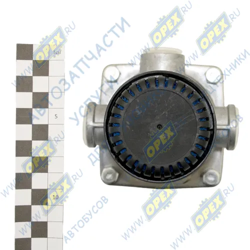 100-3518010-10-СМ Клапан ускорительный (Maх 1,0 МПа;резьба М22х1,5) ЗиЛ,КамАЗ,МАЗ; с шумоглушителем СПЕЦМАШ3