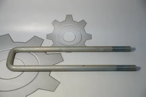 6418-2902408-СПЕЦМАШ Стремянка МАЗ рессоры передней L=500мм M24х2мм СПЕЦМАШ