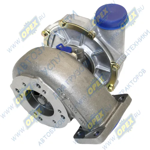 К-27-145-01-СПЕЦМАШ Турбокомпрессор дв.740.30-740.65 КамАЗ Евро-2,3 правый (аналог ТКР7С-6, S2B/0.76) KAMAZ Truck [740.30-260 / 740.50-360 / 740.51-320 / 740.35-400 / 740; 4/6 шпильки,10 отв.,универсальный СПЕЦМАШ1