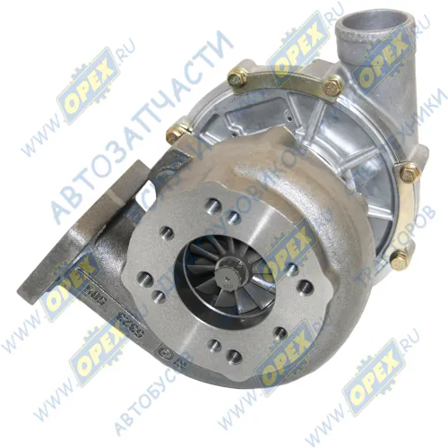 К-27-145-02-Ф Турбокомпрессор дв.740.30-740.65 КамАЗ Евро-2,3 левый (аналог ТКР7С-6, S2B/0.76); фрезерованная крыльчатка СПЕЦМАШ1