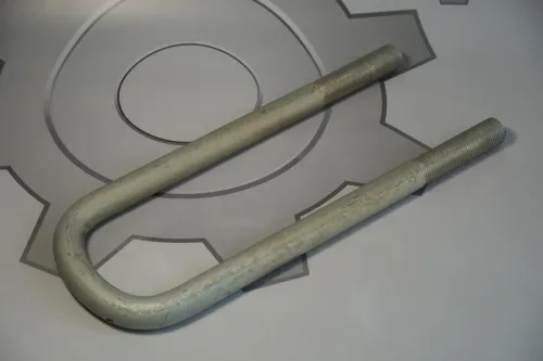 4310-2912408-СПЕЦМАШ Стремянка L=350х93 М24х1,5 Р=90 задн.рессоры (24) полуприцепы СПЕЦМАШ