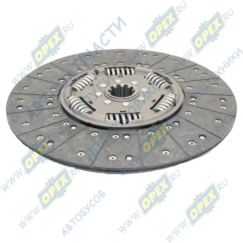 1 878 000 205 Диск сцепления 430GTZ (2""-10N)/ КамАЗ (КПП ZF 8S1315, 8S1350, 16S151, 16S182, 16S1825) KAMAZ 4410 5320 5321 5460 6350 6460 6511 6520 6522"; обычный, 260-360л.с СПЕЦМАШ1