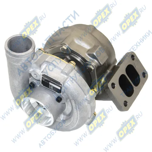 К-27-145-02-Ф Турбокомпрессор дв.740.30-740.65 КамАЗ Евро-2,3 левый (аналог ТКР7С-6, S2B/0.76); фрезерованная крыльчатка СПЕЦМАШ