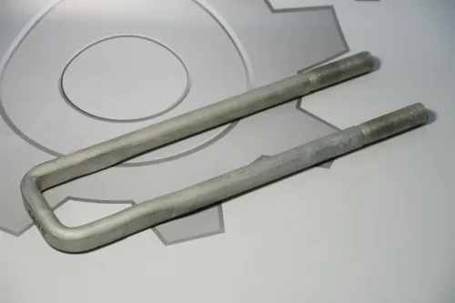 3205-2912408 Стремянка L=350х62 М20х1,5 Р=58 задней рессоры ПАЗ СПЕЦМАШ