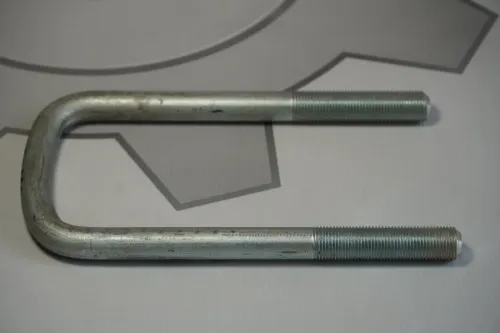 4370-2902409-СПЕЦМАШ Стремянка L=180х83 М14х1,5 Р=42 перед.многолистовой рессоры МАЗ-4370 СПЕЦМАШ