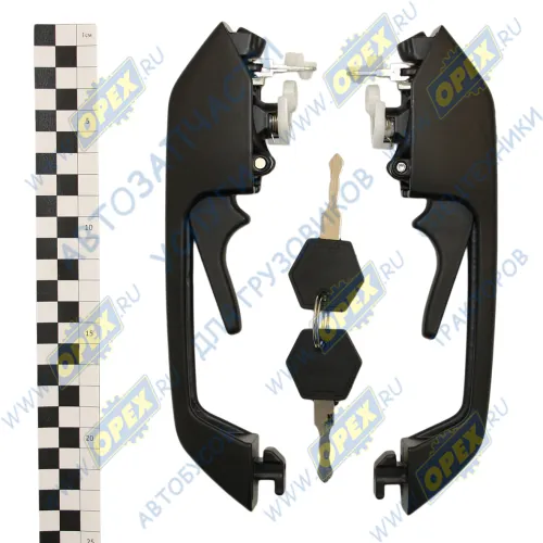 ИЖКС454823.009-013-СПЕЦМАШ Ручка двери МАЗ наружняя С/О; (лев.+ прав.) комплект с ключами СПЕЦМАШ1