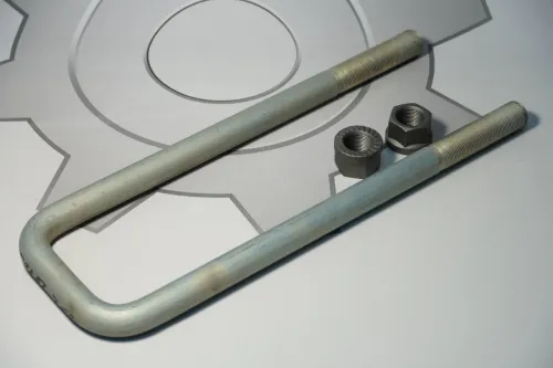 8543-2912408-СПЕЦМАШ-СБ Стремянка L=385х90 М22х1,5 Р=65 рессоры НЕФАЗ; в сборе СПЕЦМАШ