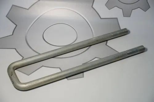 8350-2912408-СПЕЦМАШ Стремянка L=500х80 М22х1,5 прицепа (усиленная) СПЕЦМАШ