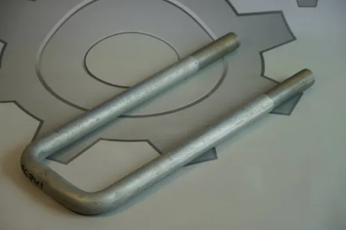 96741-2912408-СПЕЦМАШ Стремянка L=346 M24х2 рессоры полуприцепов НефАЗ-9334, -96741 СПЕЦМАШ