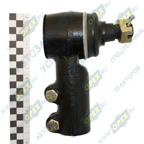 6422-3003056-СПЕЦМАШ Наконечник рулевой тяги правый C=30 Рвнутр=М39х1,5/М24х1,5 L=155 под болты МАЗ СПЕЦМАШ1