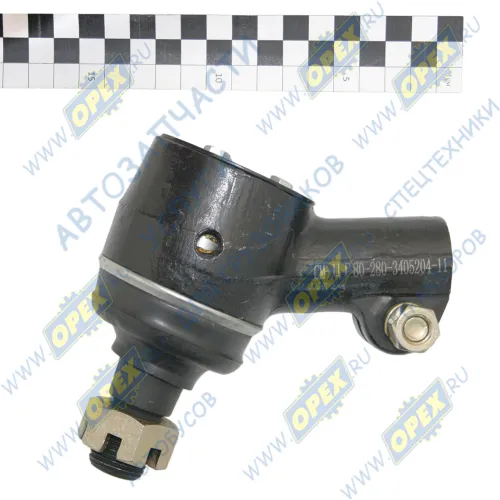 ЦГ80-280-3405204-11 Наконечник цилиндра силового правый C=30 Рвнутр=М27х1,5/М24х2 L=100 под болт МАЗ; в сборе СПЕЦМАШ1