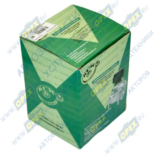 100-3518010-10-СМ Клапан ускорительный (Maх 1,0 МПа;резьба М22х1,5) ЗиЛ,КамАЗ,МАЗ; с шумоглушителем СПЕЦМАШ