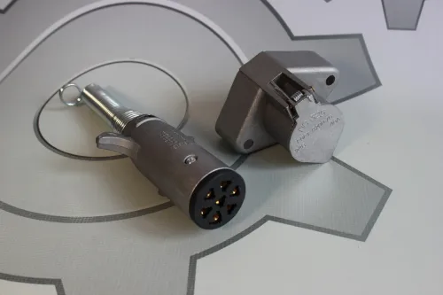 ПС-325 Разъем электрический прицепа (вилка/розетка) к-т СПЕЦМАШ