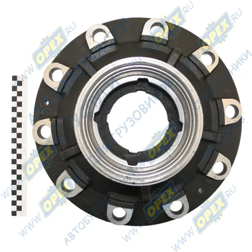 65115-3103015-СПЕЦМАШ Ступица перед.колеса голая ф380 h=220 10отв.ф25/5отв М8х1,25 КАМАЗ-Евро СПЕЦМАШ