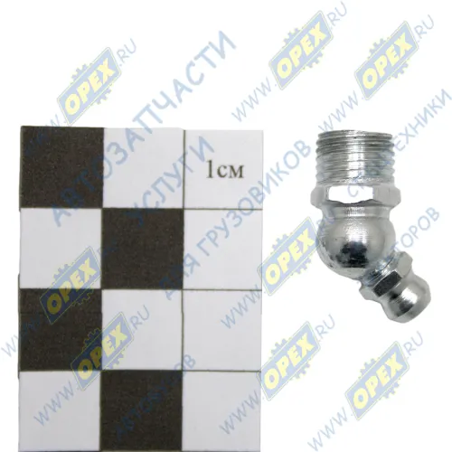 294030-П8 Пресс-масленка М10х1 угловая (45 градусов) СПЕЦМАШ1