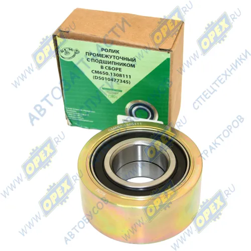 5010477345 Ролик натяжителя 37х38х90; Renault Premium /TR/PR, KeraхМАЗ (Renault) RVI Kerax (2000-2021); дв.ЯМЗ-650,651 ЕВРО-3,4 СПЕЦМАШ