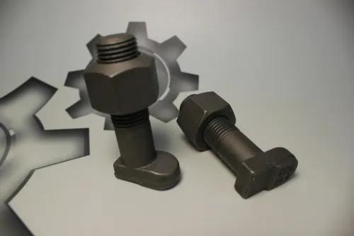 5335-3104008-40-СПЕЦМАШ Болт С/И М20х70х2 L=70, Р=42 (сапожек/костыль ) колеса МАЗ,КрАЗ; + Гайка М 20х2 мм СПЕЦМАШ